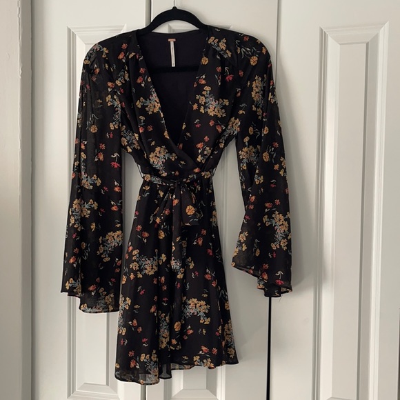 Free People Floral Mini Dress - Picture 2 of 6